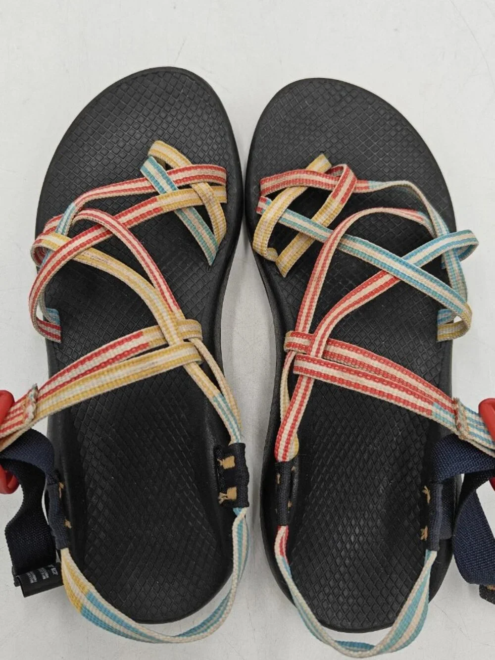 Chaco ZX/2 Classic Vary Primary Women's Size 9 Sport Sandals JCH109542 Blue Red
